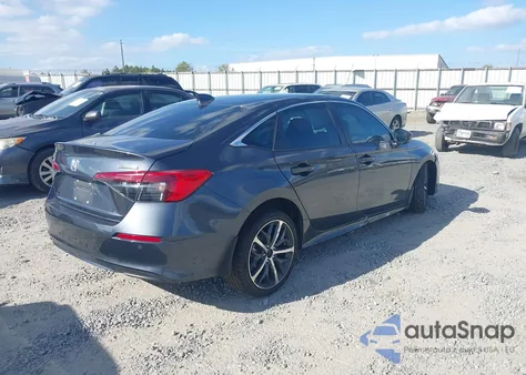 2024 Honda Civic Touring из США, поврежденный, VIN 2HGFE1F90RH324423